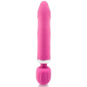 zenn Vibro Wand Double Fun 17.5 x 4.5cm Rose 
